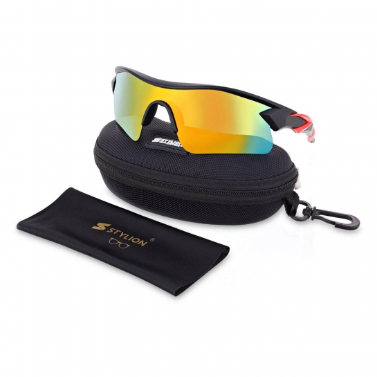 Sportowe okulary przeciwsłoneczne z polaryzacją i filtrem UV400 STZ-DR-27A